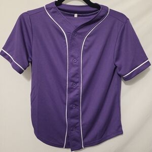 Amazon Kids Purple Baseball Jersey